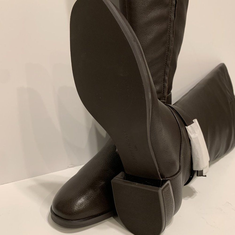Kenneth Cole Braden Buckle Chocolate Boots - Picture 6 of 9